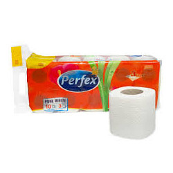HARTIE IGIENICA 3 STRATURI 10 ROLE/SET PERFEX